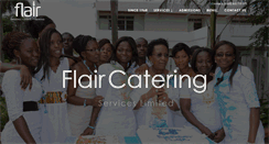 Desktop Screenshot of flaircateringservices.com